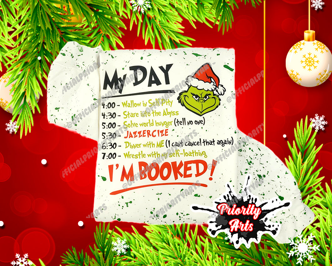 The Grinch Schedule Crewneck